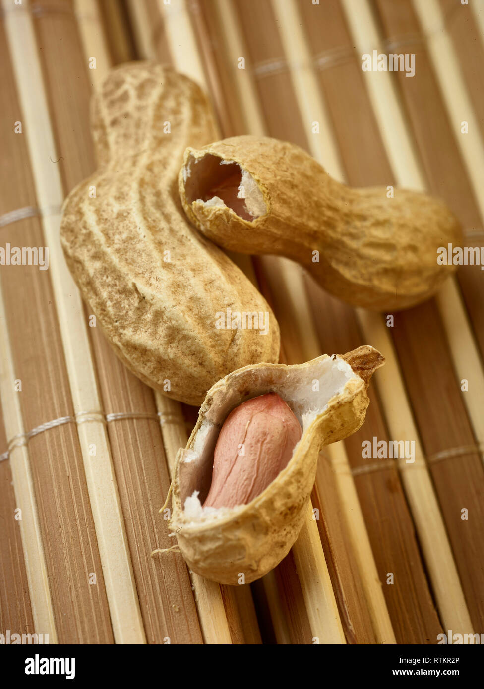 Erdnüsse essen Still life Foto Stockfoto