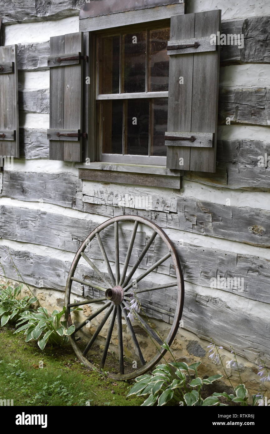 Pioneer Village Saukville Ozaukee Co. Wisnconsin Stockfoto