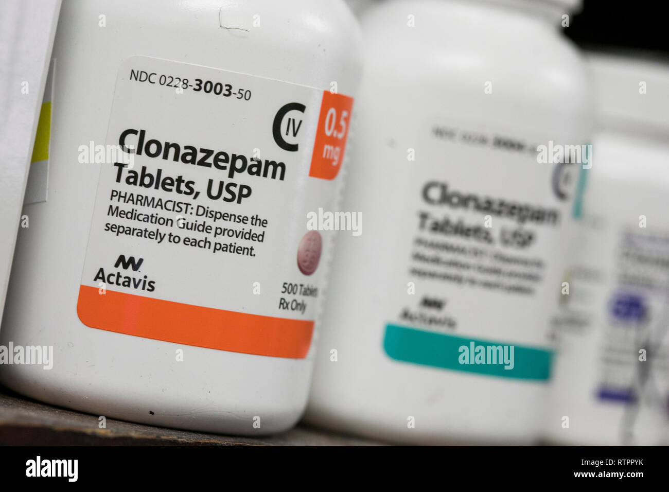 Clonazepam pille