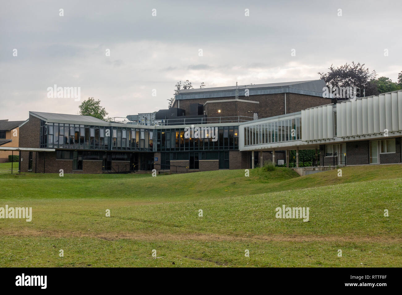 Sir Jack Lyons Concert Hall, Universität York Campus, Heslington, York, Yorkshire, UK. Stockfoto