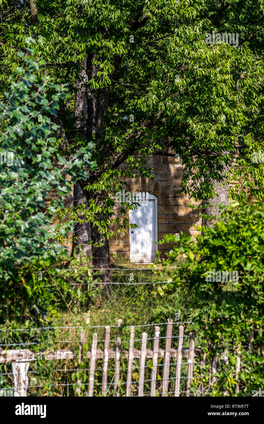 In den alten Tagen. Stockfoto