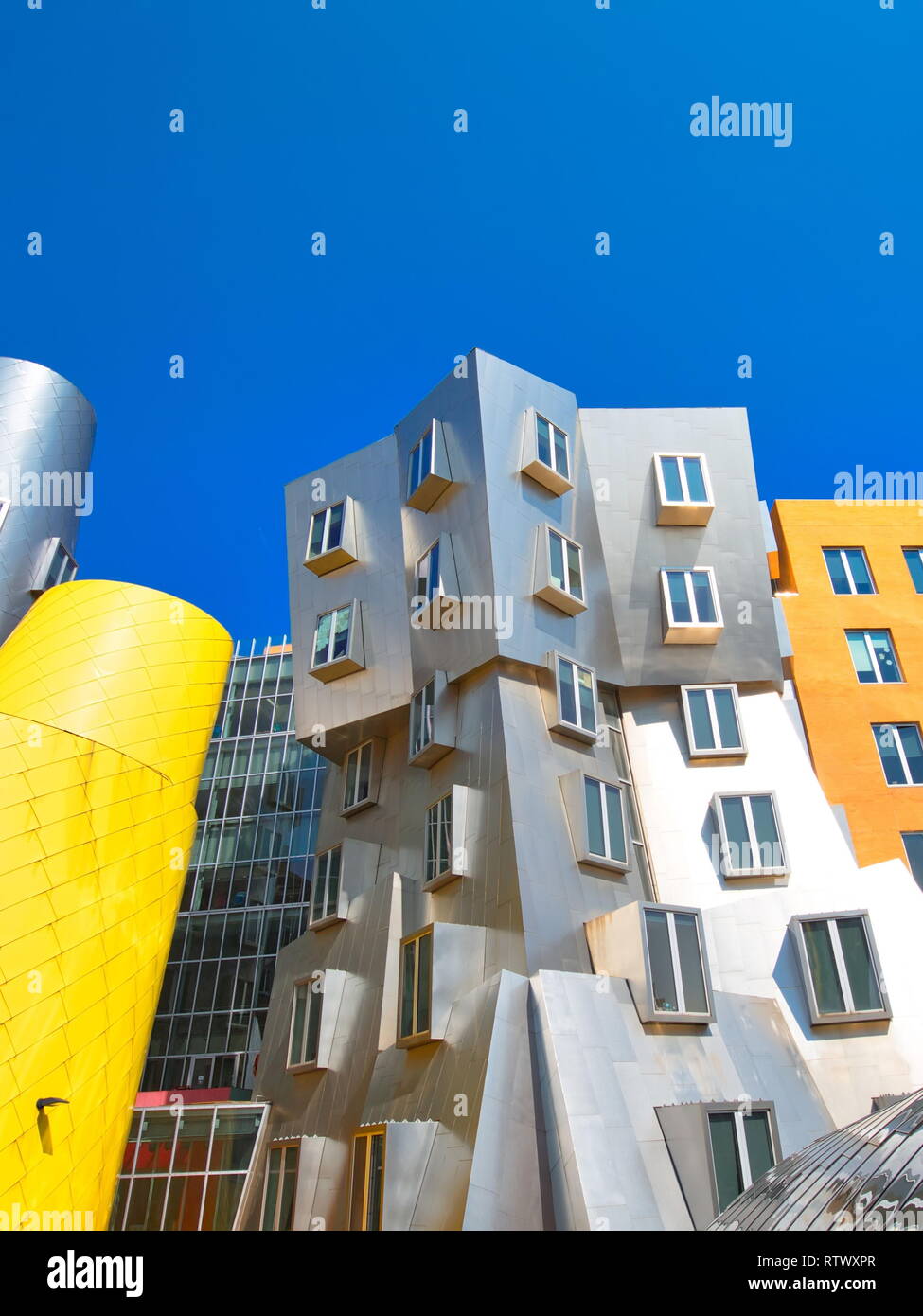 BOSTON, MA, USA - Oktober 16, 2017: Welt-berühmten MIT-Institut für Technologie Stockfoto