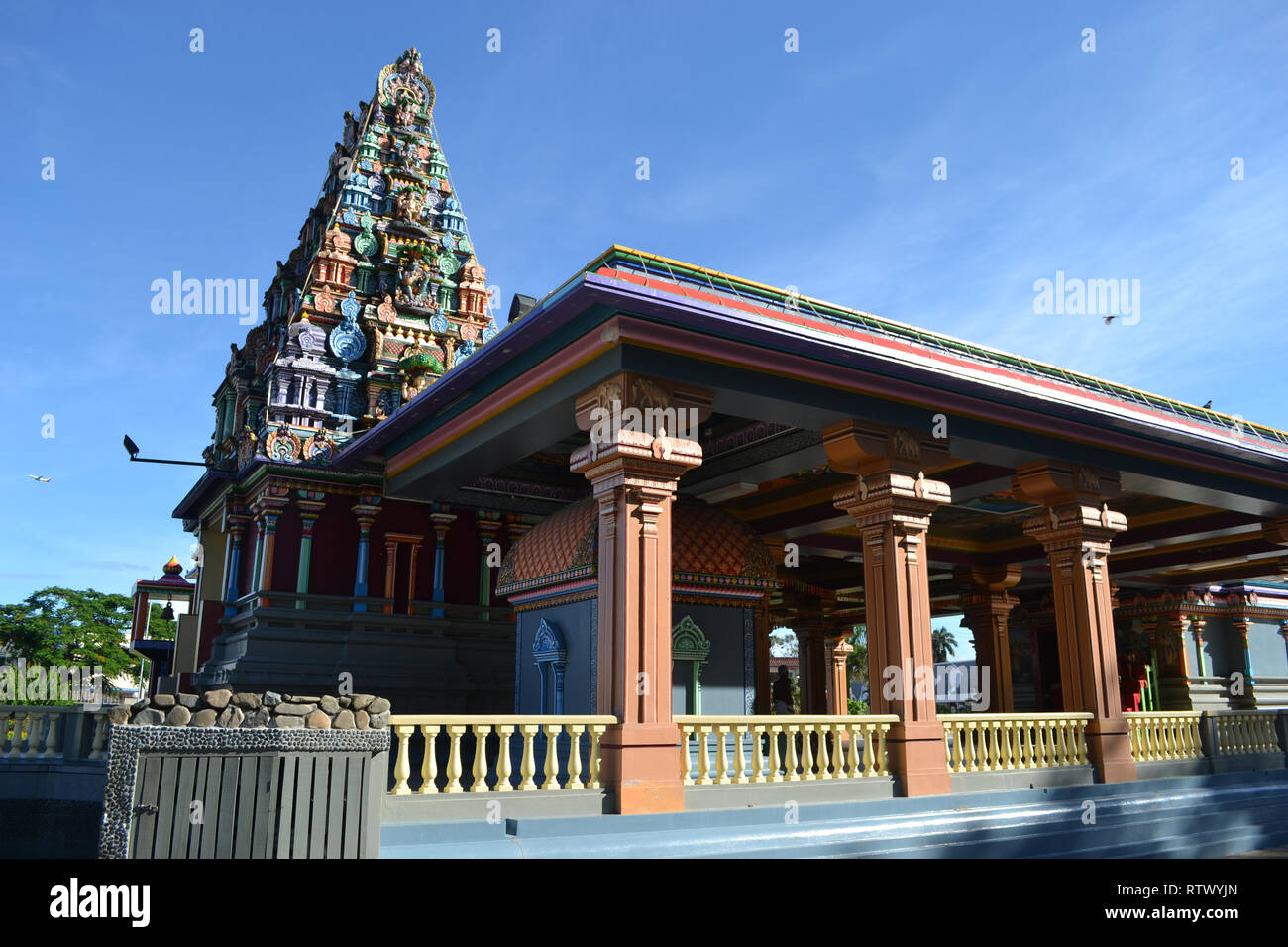 Hindi Tempel Sri Siva Subramaniya Swami, Nadi, Viti Levu, Fidschi, South Pacific Stockfoto