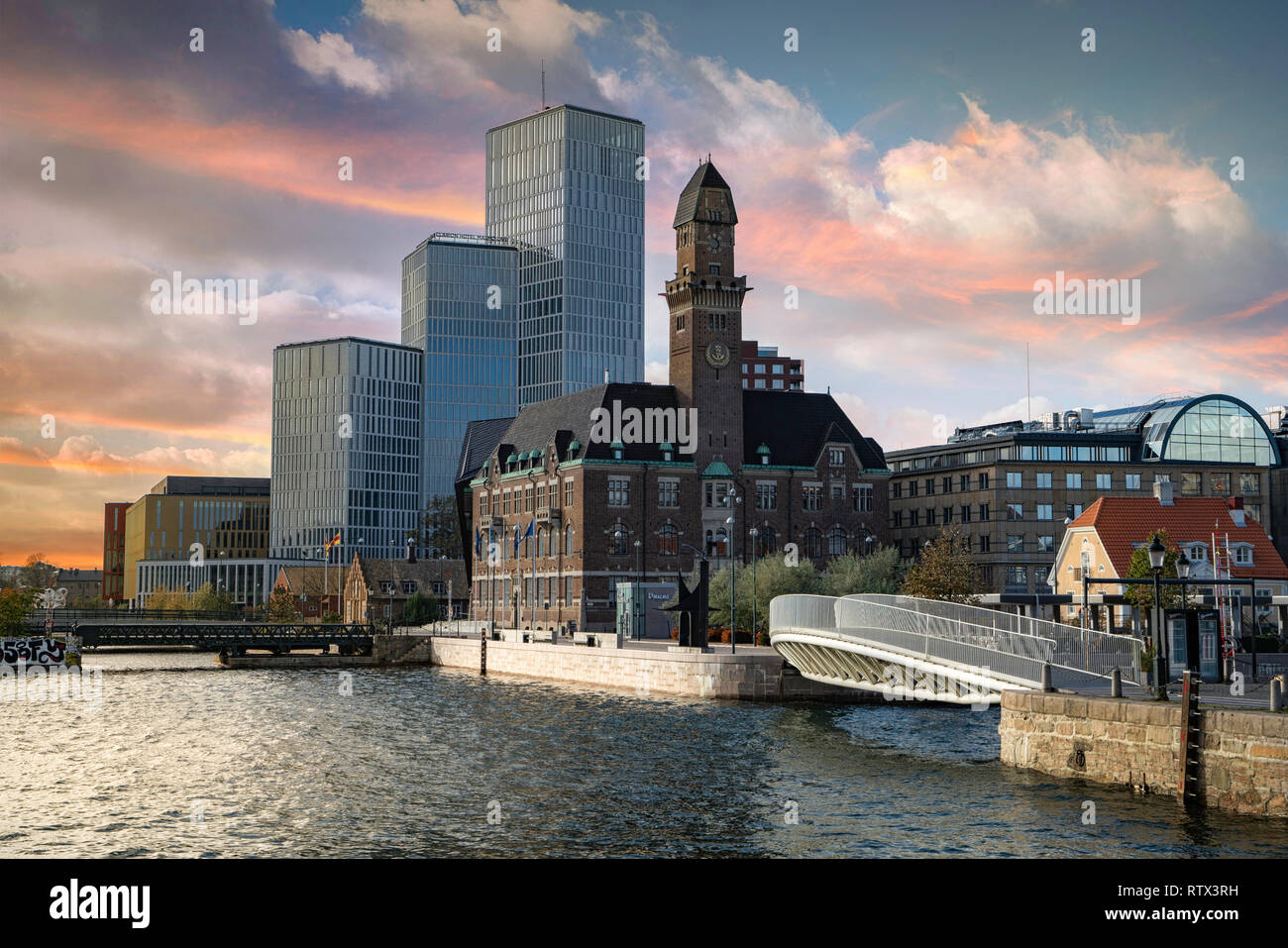 Das Clarion Hotel, Malmö, Schweden Stockfoto