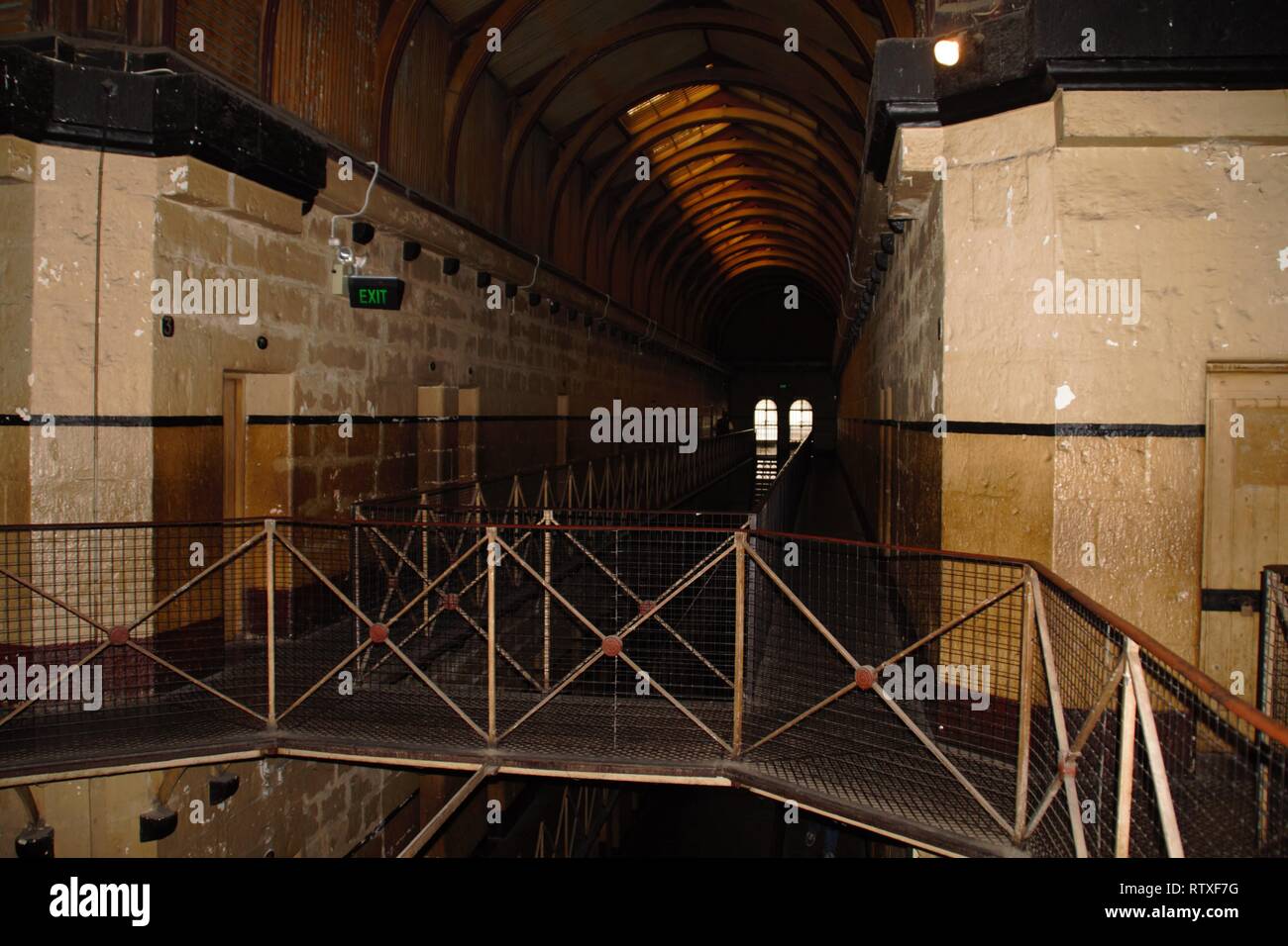 Gefängnis Schnabel in Melbourne, Australien Stockfoto
