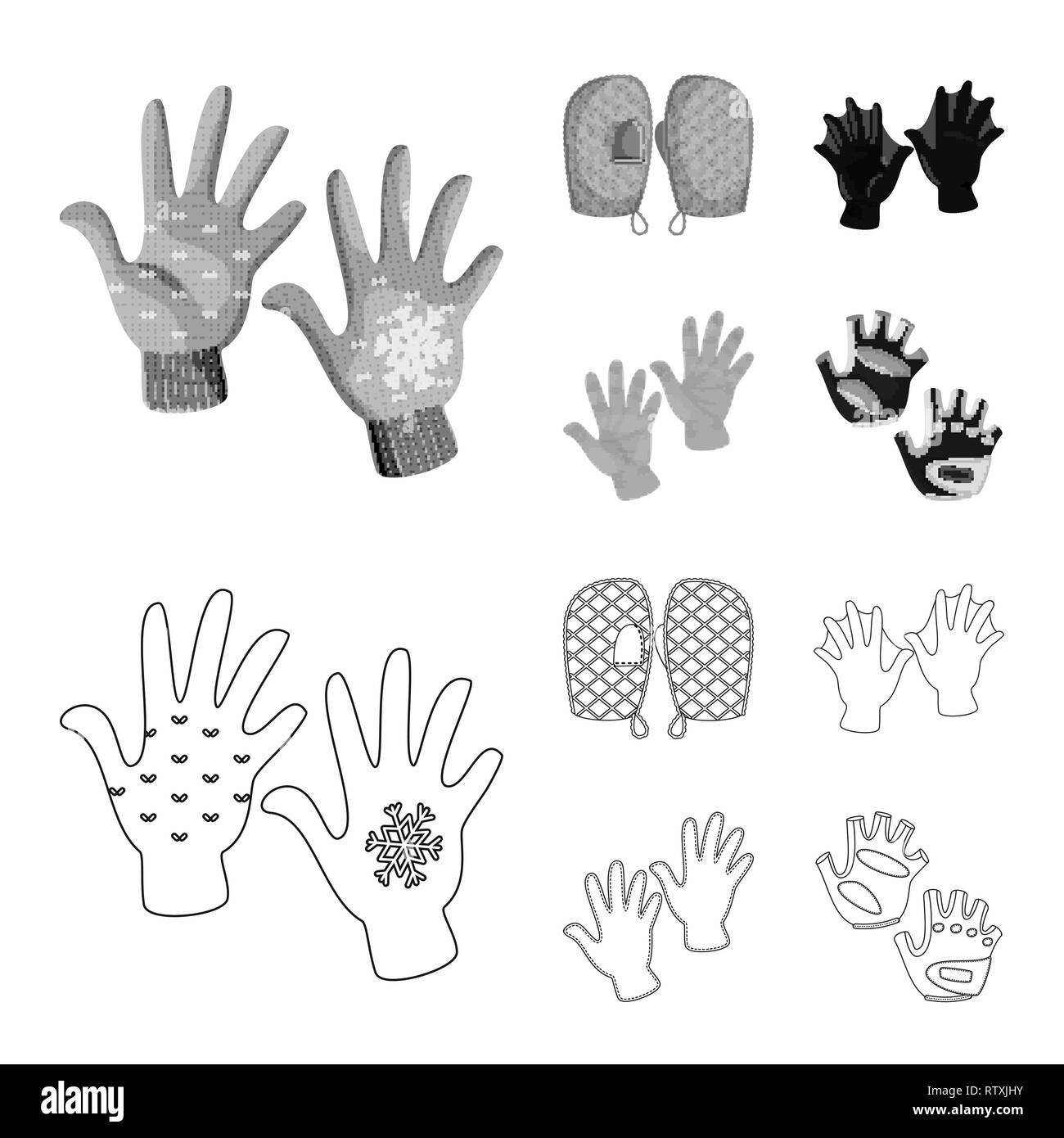 Isoliertes Objekt der Silhouette und Sicherheit Symbol. Sammlung von Silhouette und Komfort vektor Illustration. Stock Vektor