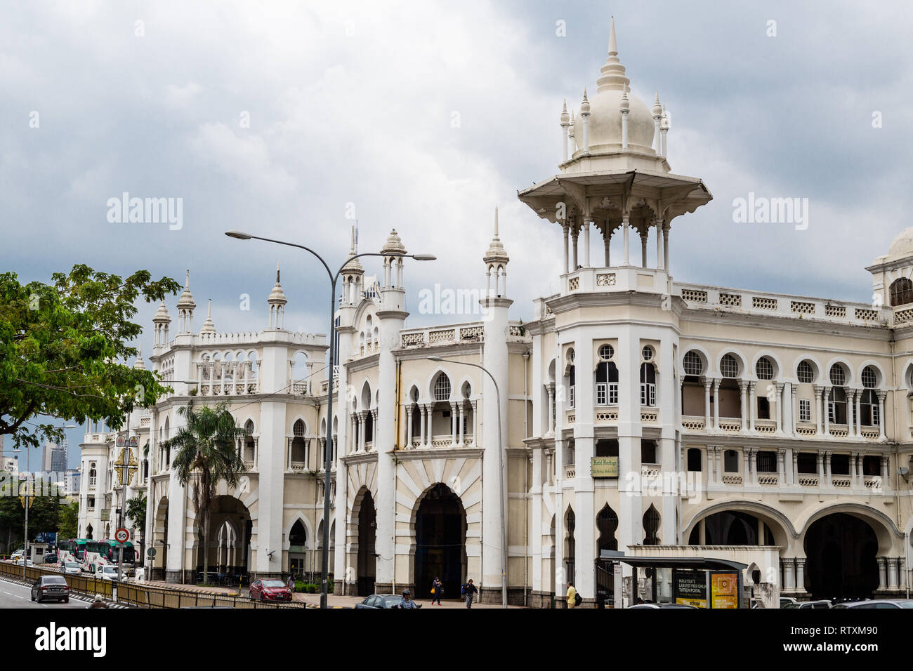 Alter Bahnhof, Kolonialzeit, Kuala Lumpur, Malaysia. Stockfoto