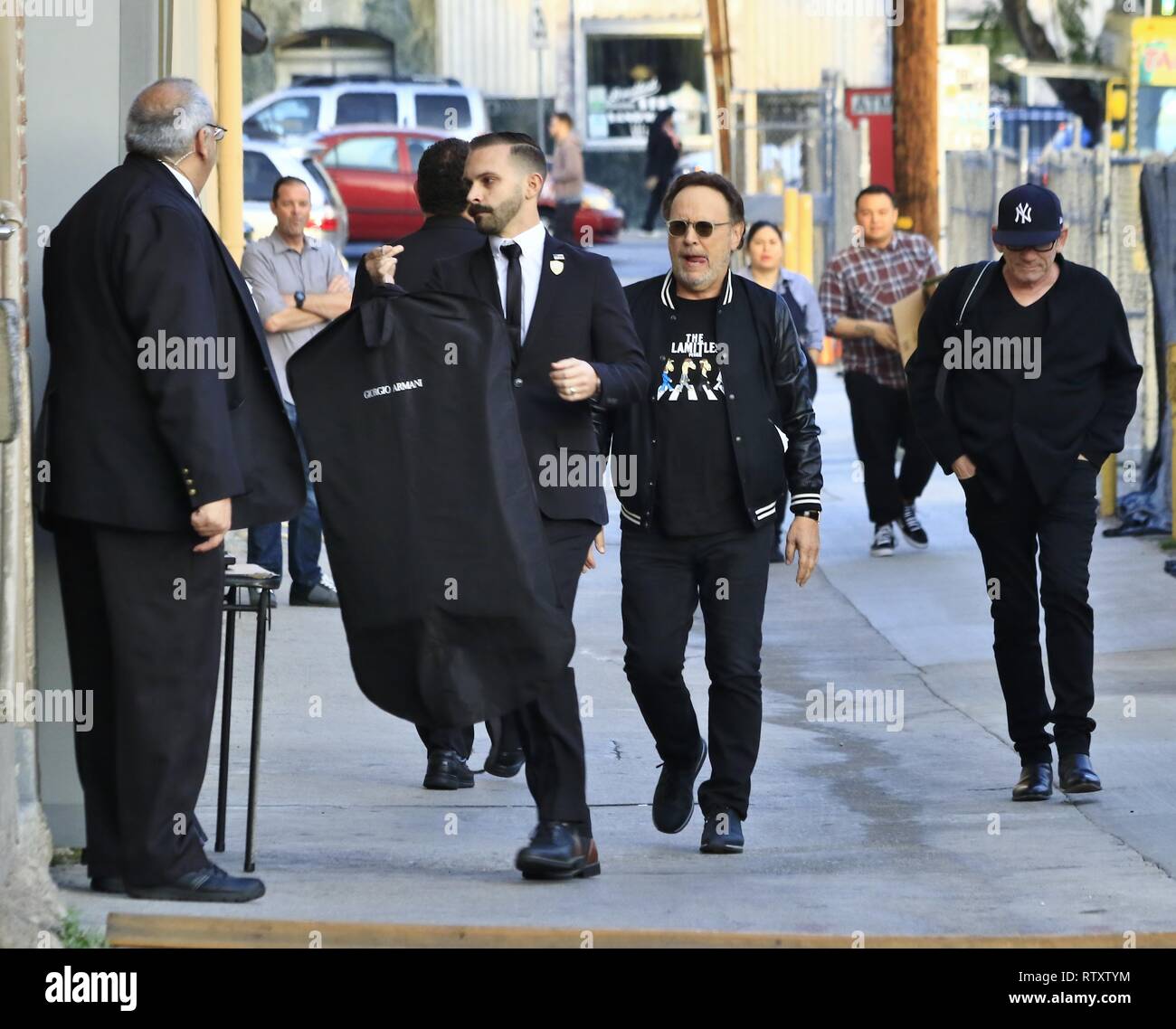Prominente in der Jimmy Kimmel Live! Studios mit: Billy Crystal Wo: Hollywood, California, United States Wenn: 30 Jan 2019 Credit: WENN.com Stockfoto