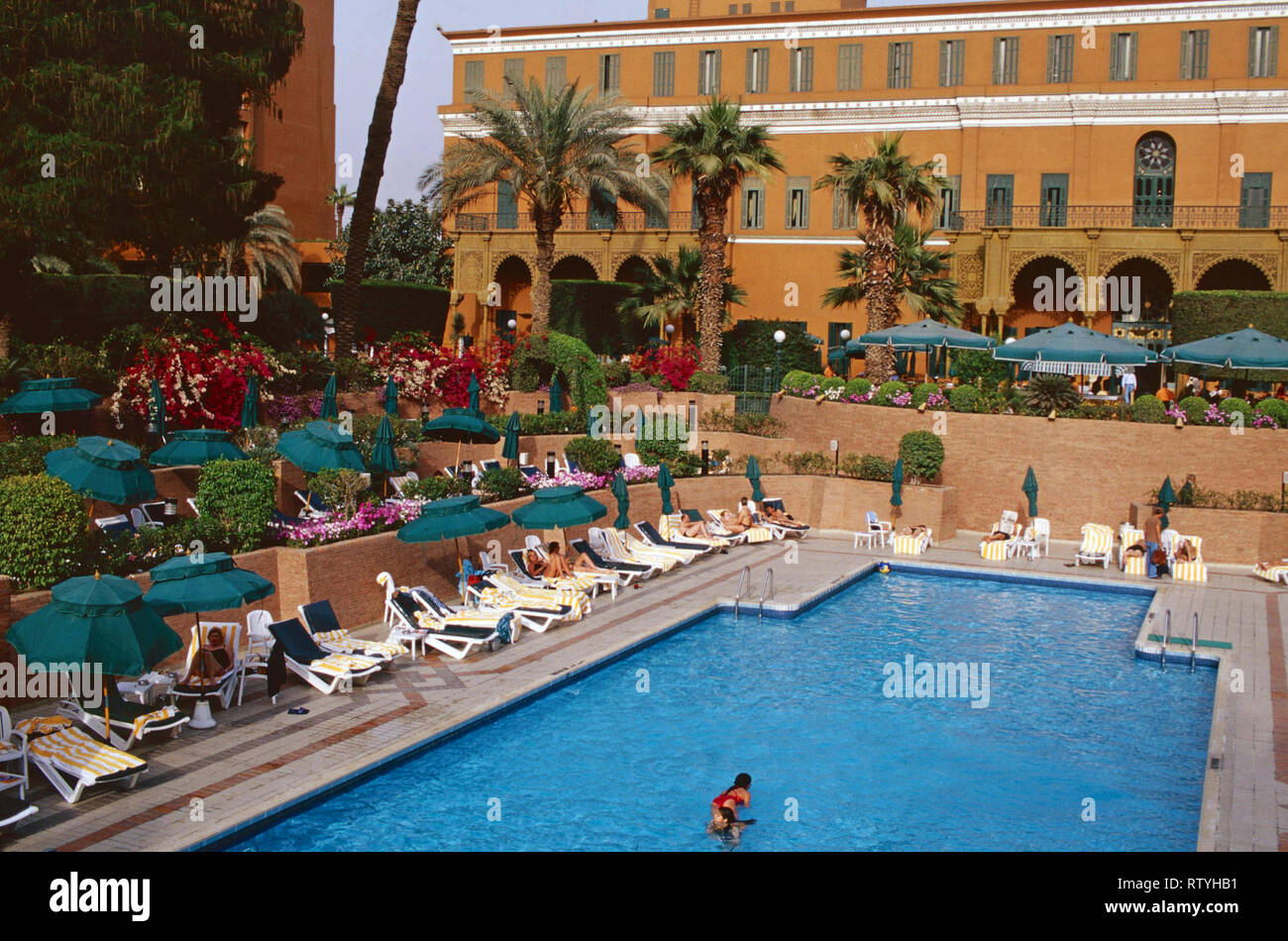 Palast der Khedive Ismail, ein Marriott Hotel, Kairo, Ägypten Stockfoto