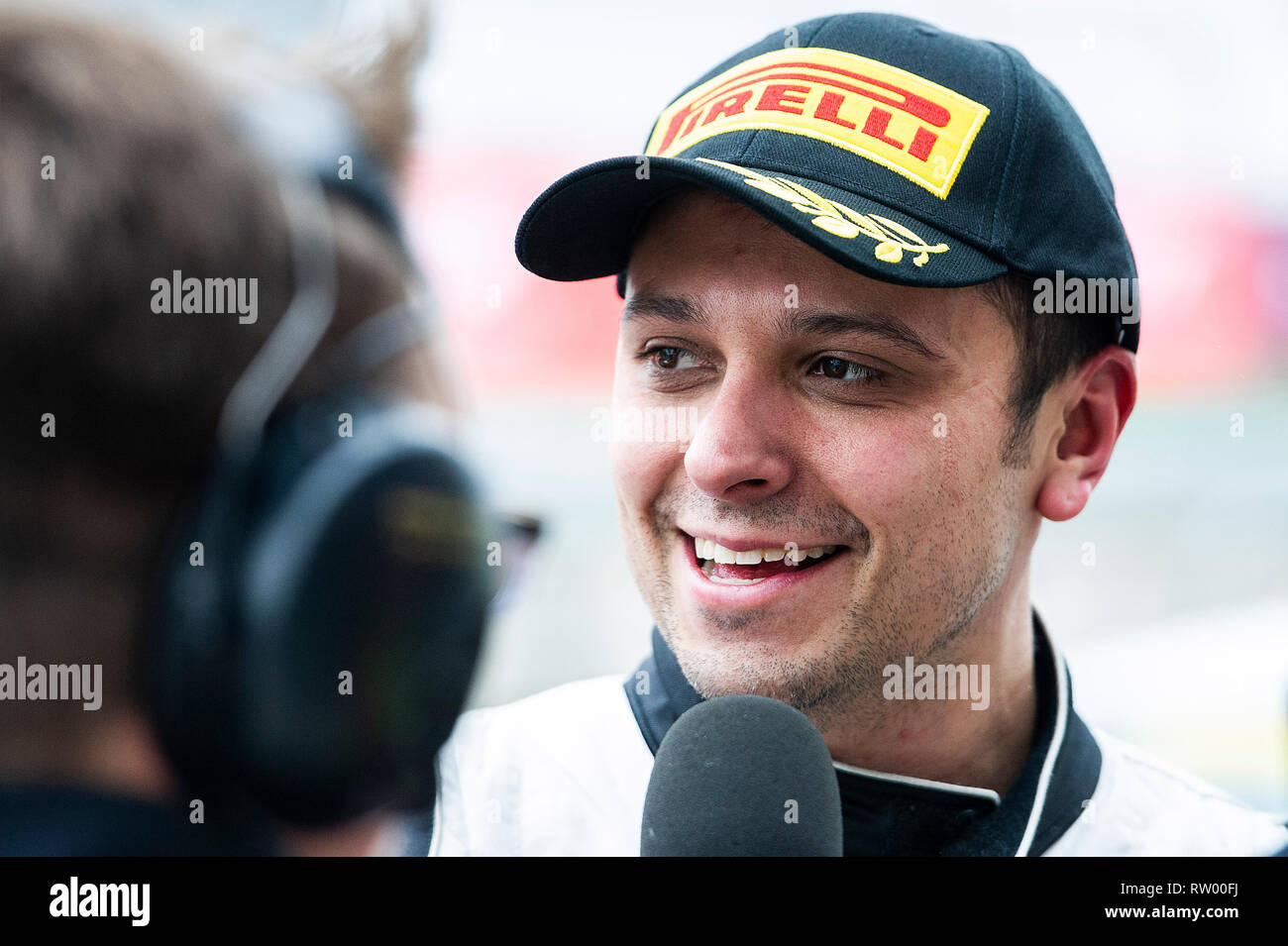 Austin, Texas, USA. 03 Mär, 2019. Jeff Ricca #78 mit team GenRacer nimmt die Win TC Klasse 2. Rennen in der Hyundai Genesis Coupé an der Blancpain GT World Challenge, Stromkreis des Americas in Austin, Texas. Mario Cantu/CSM/Alamy leben Nachrichten Stockfoto