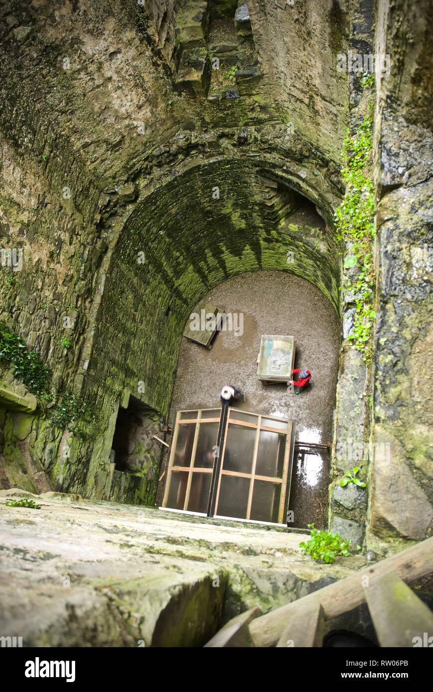 Harlech Castle, Harlech, Gwynedd, Wales, Großbritannien Stockfoto