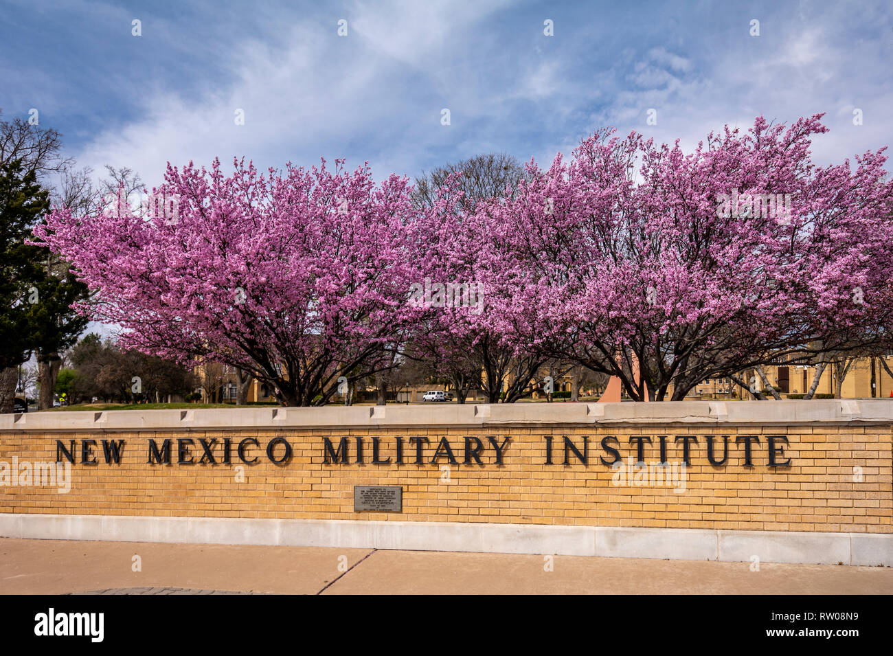 New Mexico Military Institute, Junior College 1891 gegründet, Roswell, New Mexico, USA Stockfoto