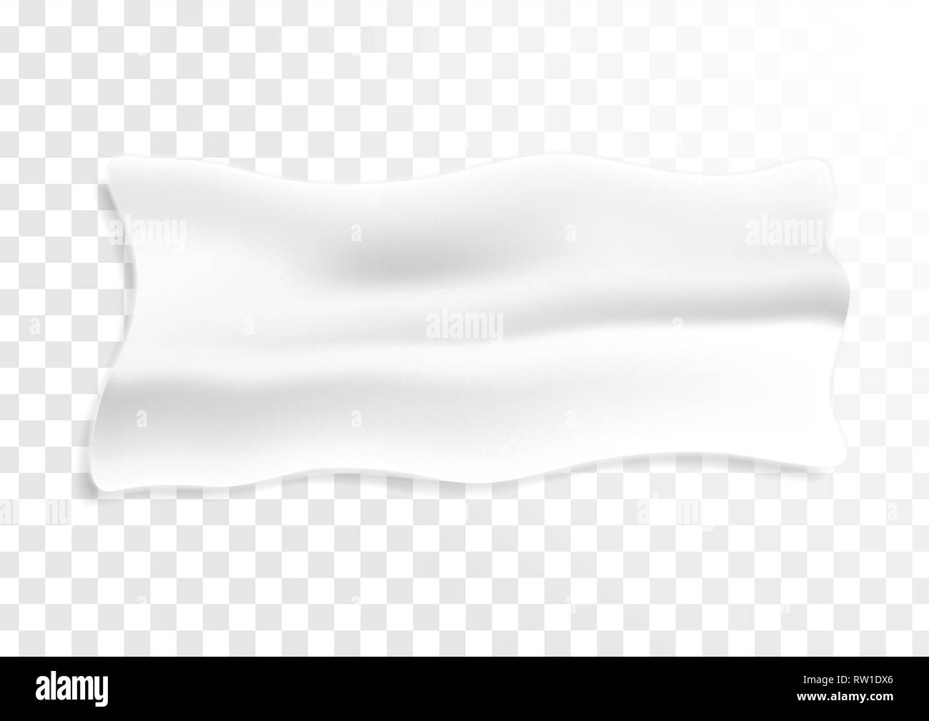 Abstrakte weißen Textilbanner vektor design Hintergrund Stock Vektor