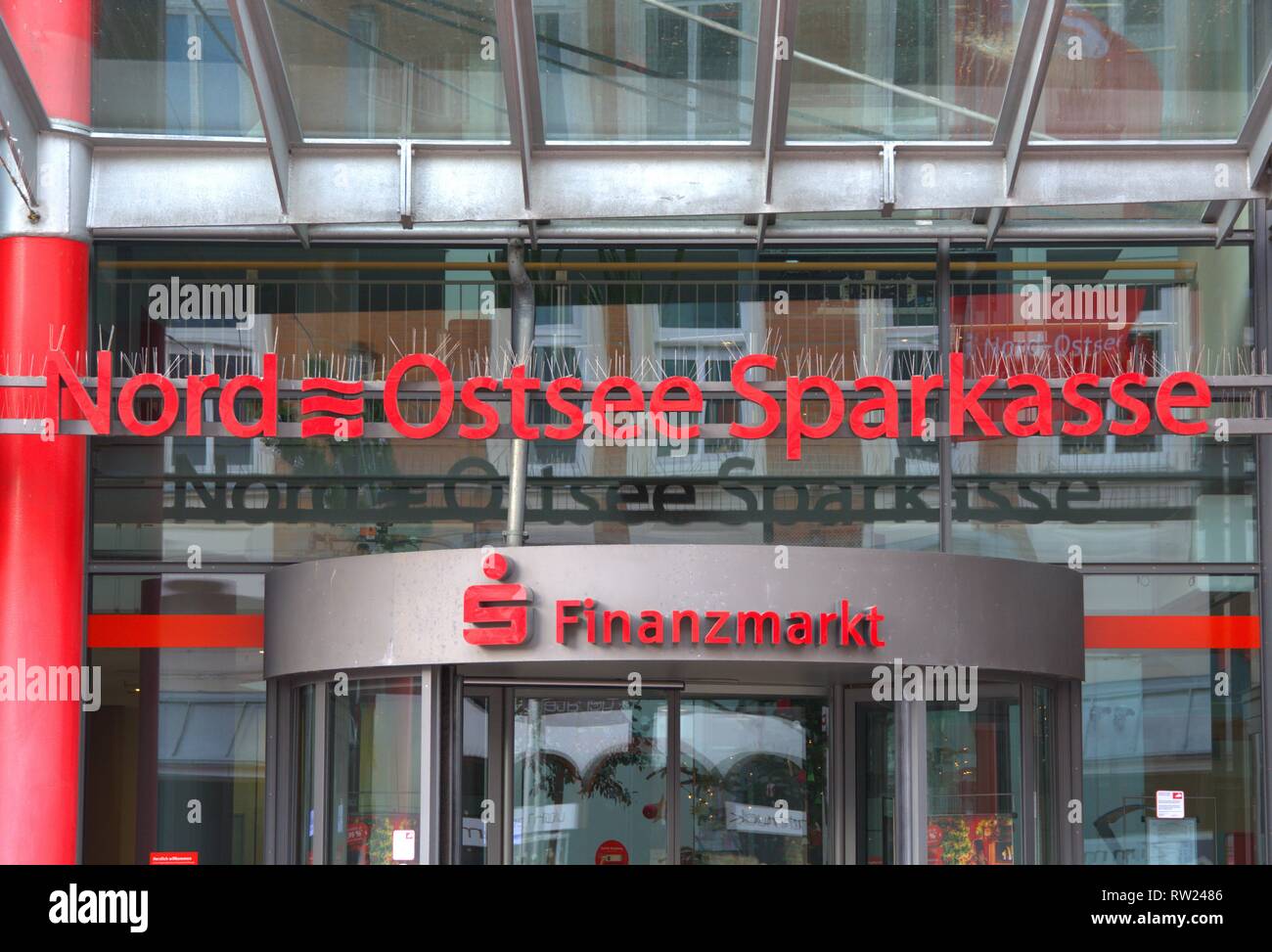 Schleswig Deutschland 01 Jan 19 Die Regionale Direktion Schleswig Der Nord Ostsee Sparkasse Nospa Kurz In