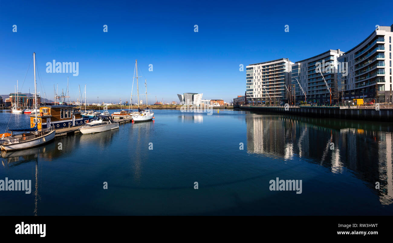 Titanic Quarter, Belfast Stockfoto