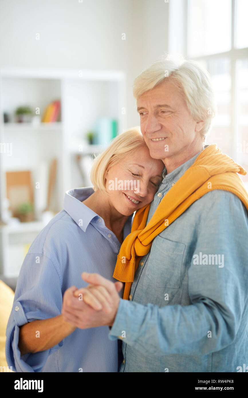 Romantische Reifes Paar Stockfoto