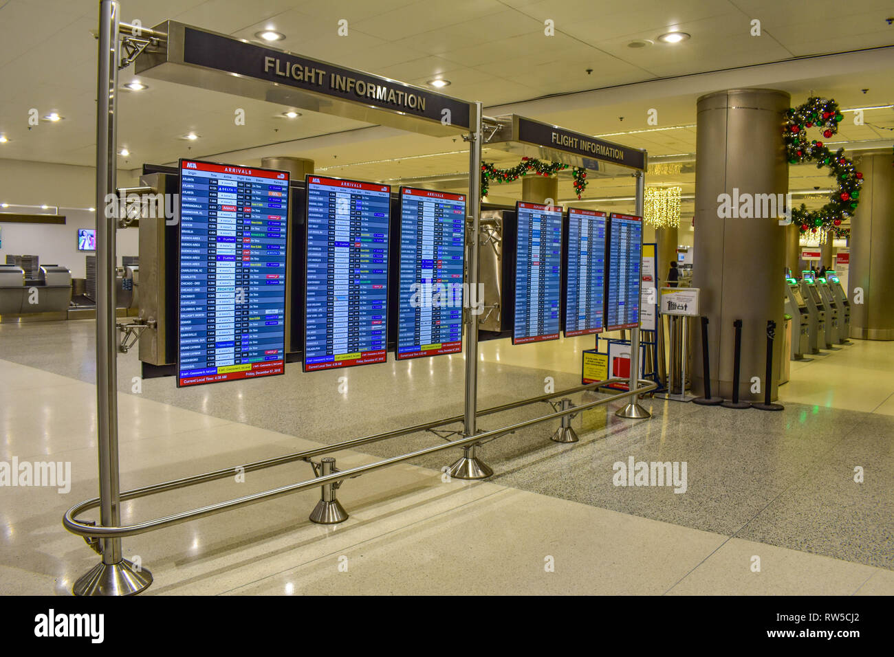 Ankunft Flughafen Miami