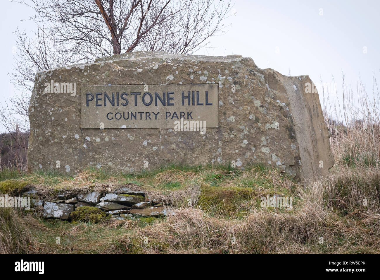 Penistone Hill, Haworth, West Yorkshire. Großbritannien Stockfoto