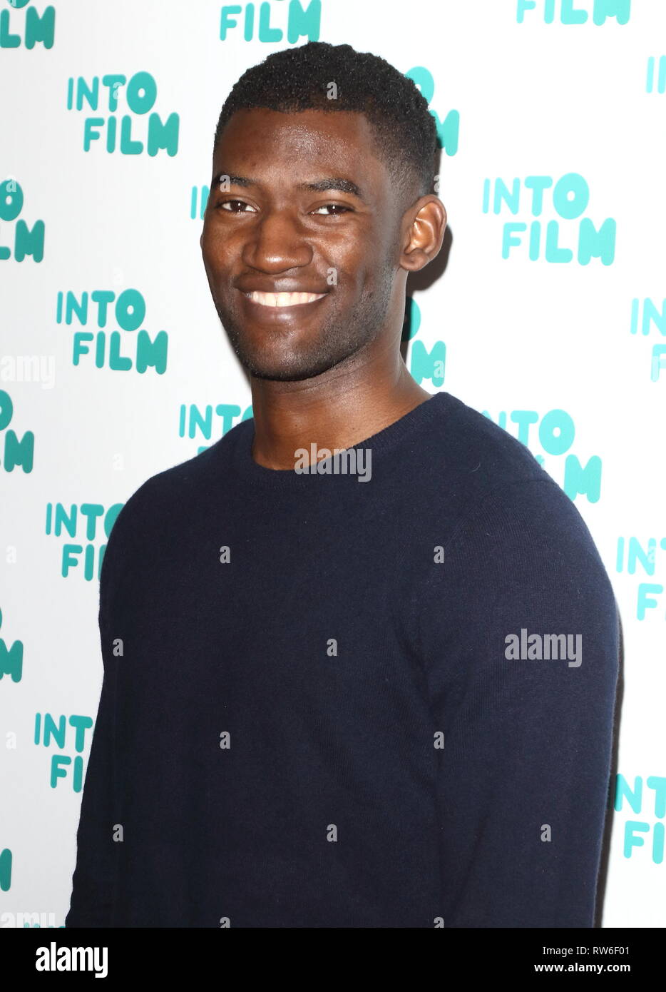 Maleachi Kirby an der in Film Awards 2019 im Odeon Luxe Kino, Leicester Square Stockfoto