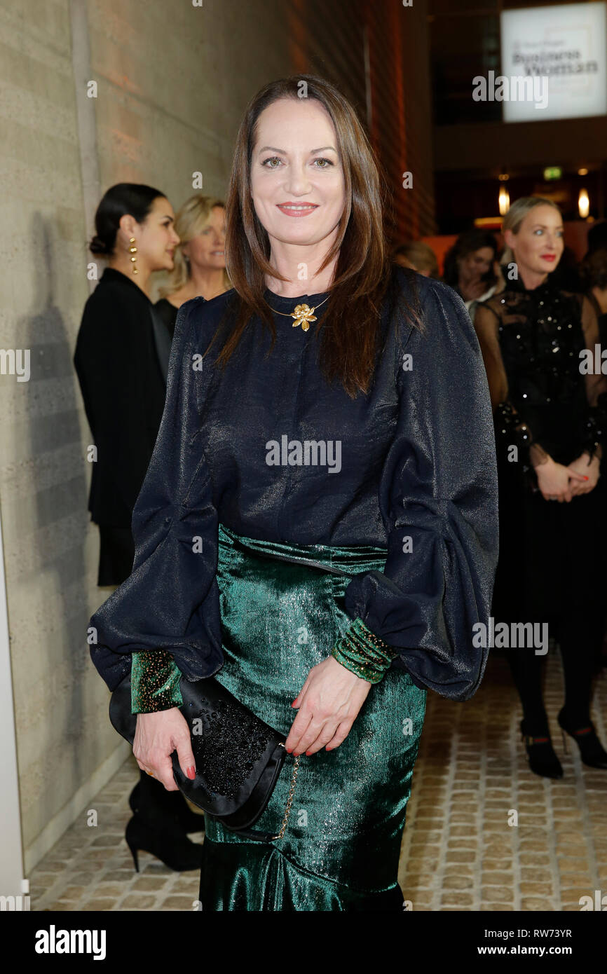 23. Februar 2019, Deutschland (Deutsch), Berlin: Natalia Wörner im Business Woman Award für weibliche Unternehmer im Vorfeld der Internationale Tag der Frau in der Französischen Botschaft. Foto: Georg Wenzel/dpa-Zentralbild/ZB Stockfoto