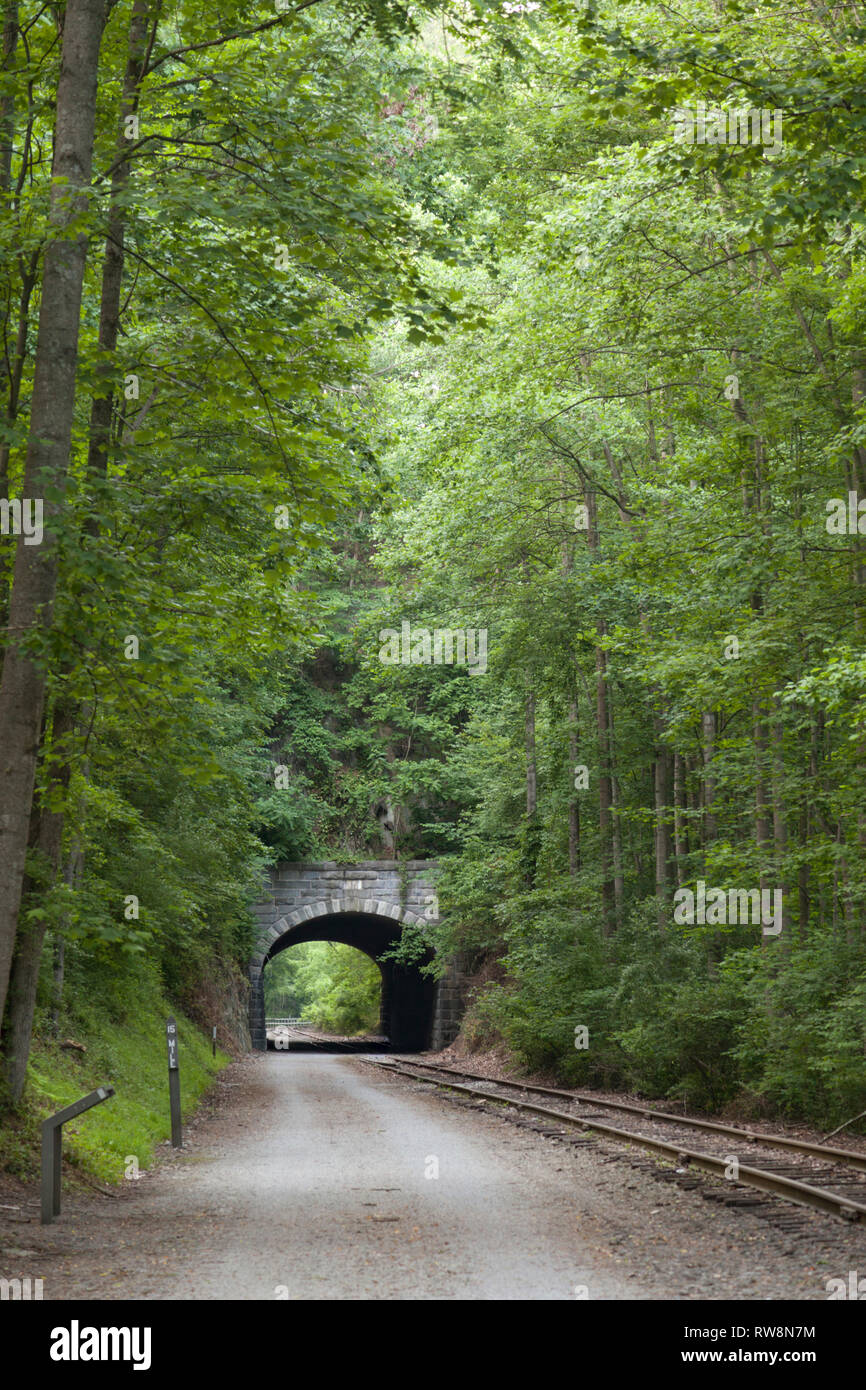 Howard Tunnel auf der York Heritage Trail Stockfoto