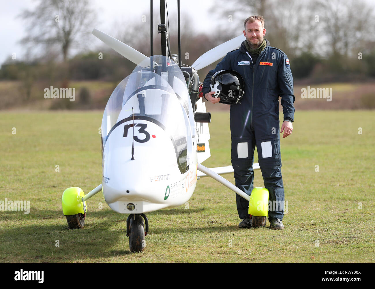 Cockpit of gyrocopter Fotos und Bildmaterial in hoher Auflösung Alamy