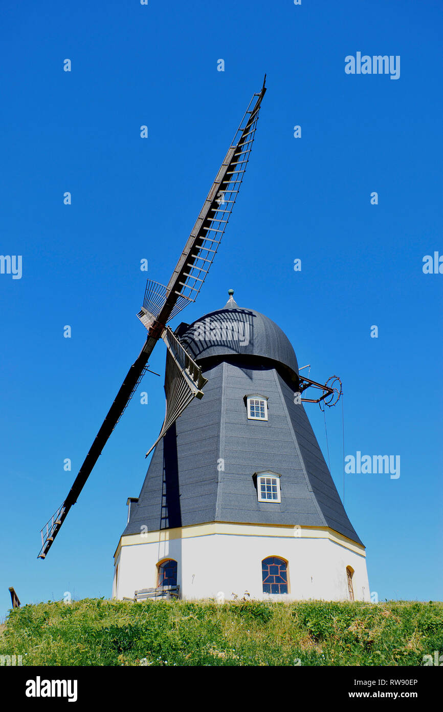 Mühle in Kolby, Insel Samsö, Jütland, Dänemark, Skandinavien, Europa Stockfoto