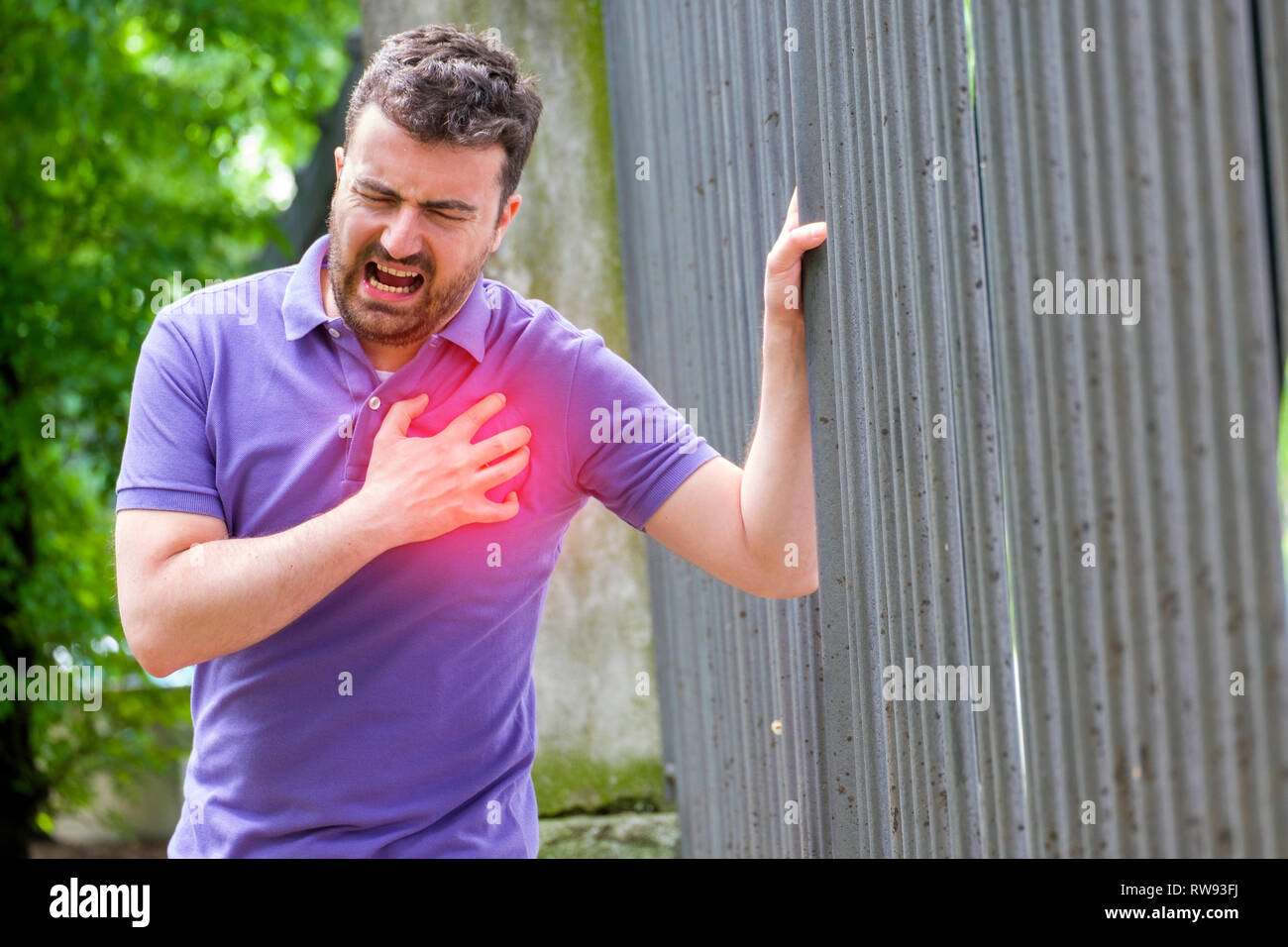 Beklemmendes Gefühl In Der Brust Psychisch www.alamy.de