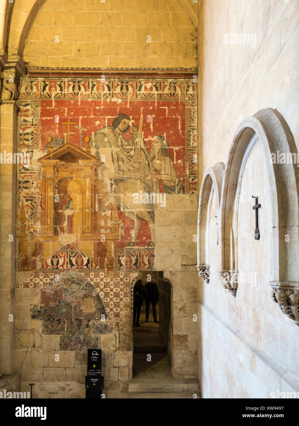 St. Martin-Kapelle, Alte Kathedrale von Salamanca Stockfoto