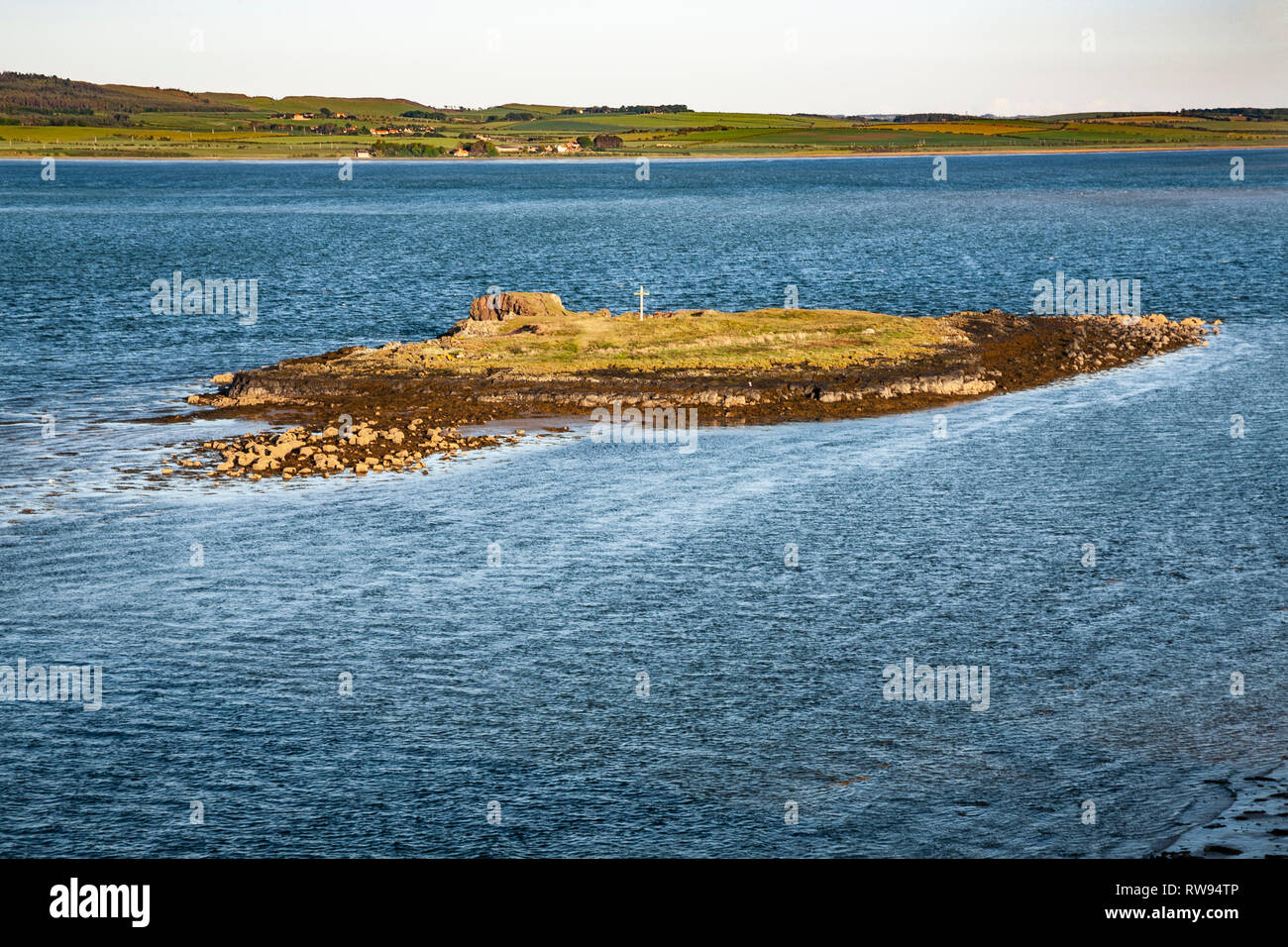 St. Cuthbert Insel Holy Island, England, Vereinigtes Königreich Stockfoto