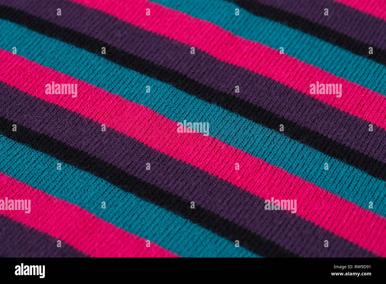 Gestrickte Tuch Closeup Hintergrundbild. Stockfoto