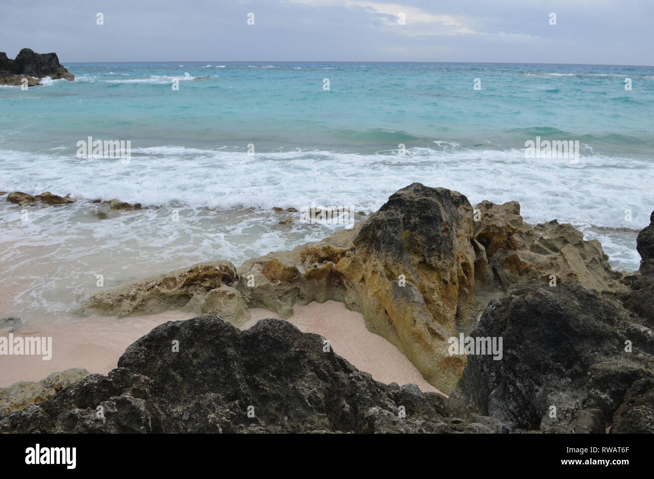 Bermuda Beach Stockfoto