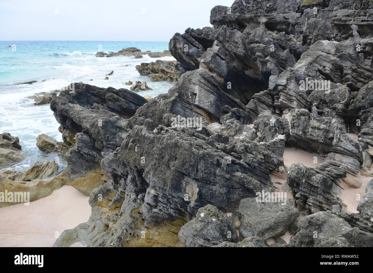 Bermuda Beach Stockfoto