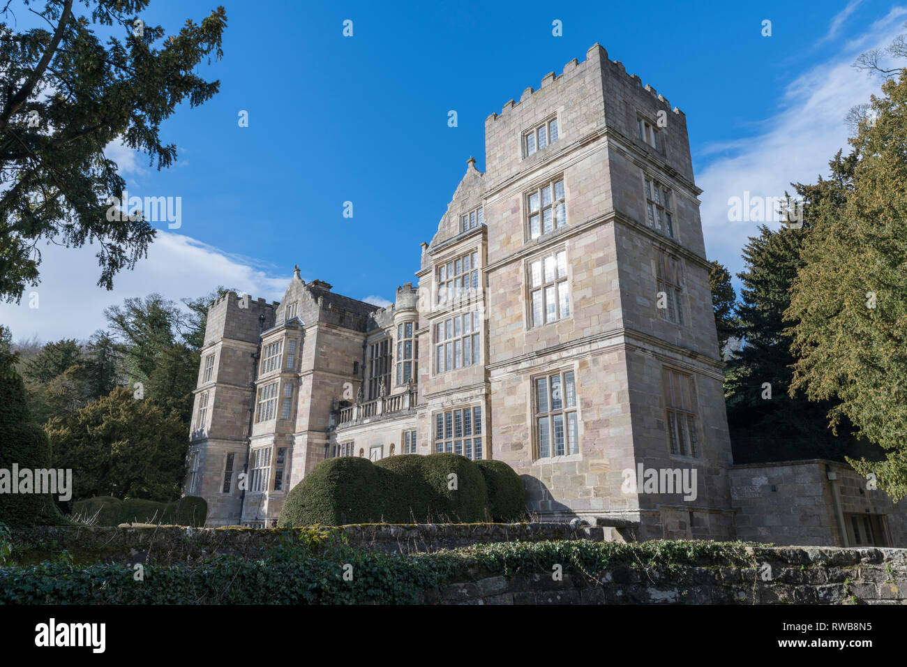 Brunnen Hall in der Nähe von Fountains Abbey, Ripon, North Yorkshire Stockfoto