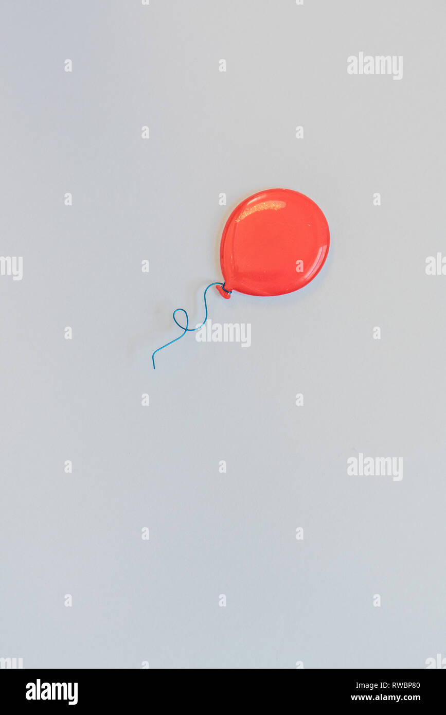 Bunte ballon Grafik auf weißem Hintergrund Stockfoto