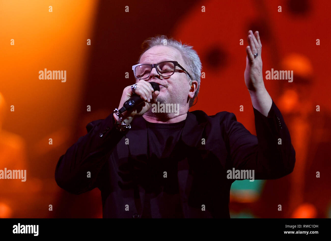 Kiel, Deutschland. 05 Mär, 2019. Der deutsche Sänger Herbert Grönemeyer ...