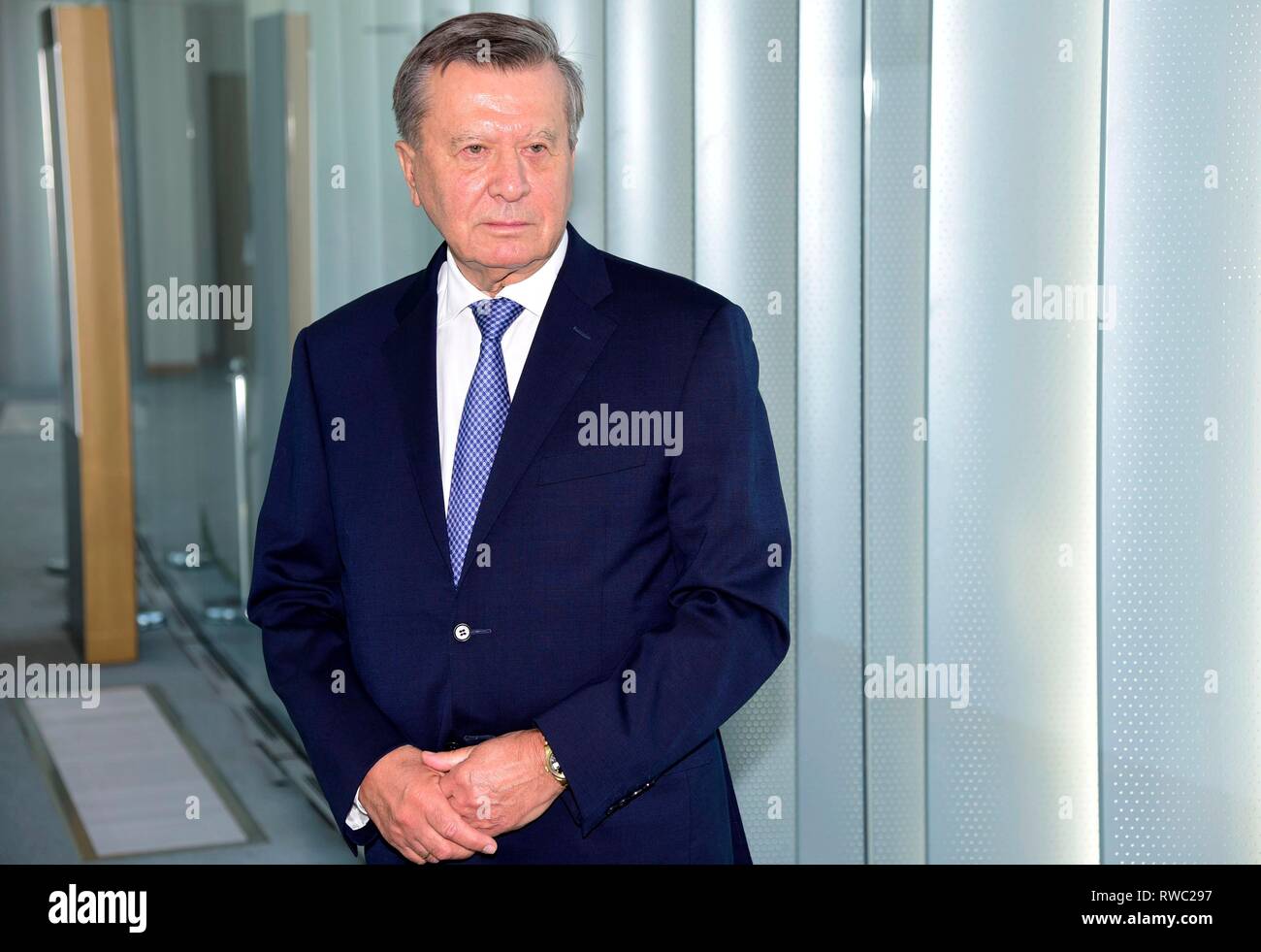 Mailand, Italien. 05 Mär, 2019. Mailand, Viktor Subkow Alekseevic. Präsident von "Gazprom", den wichtigsten russischen Ölgesellschaft Credit: Unabhängige Fotoagentur/Alamy leben Nachrichten Stockfoto
