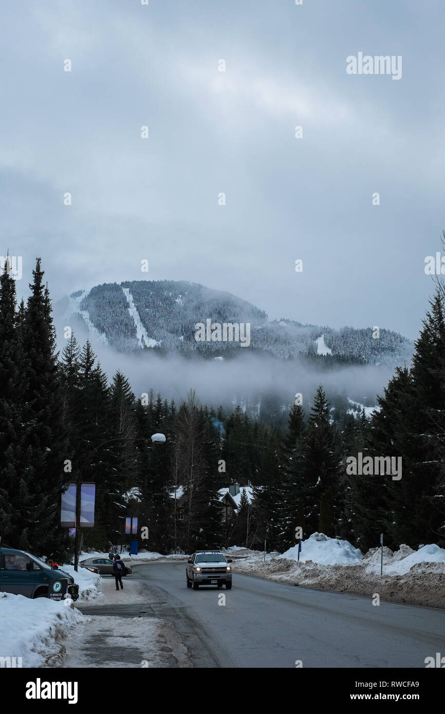 Whistler, Vancouver Resort Stockfoto