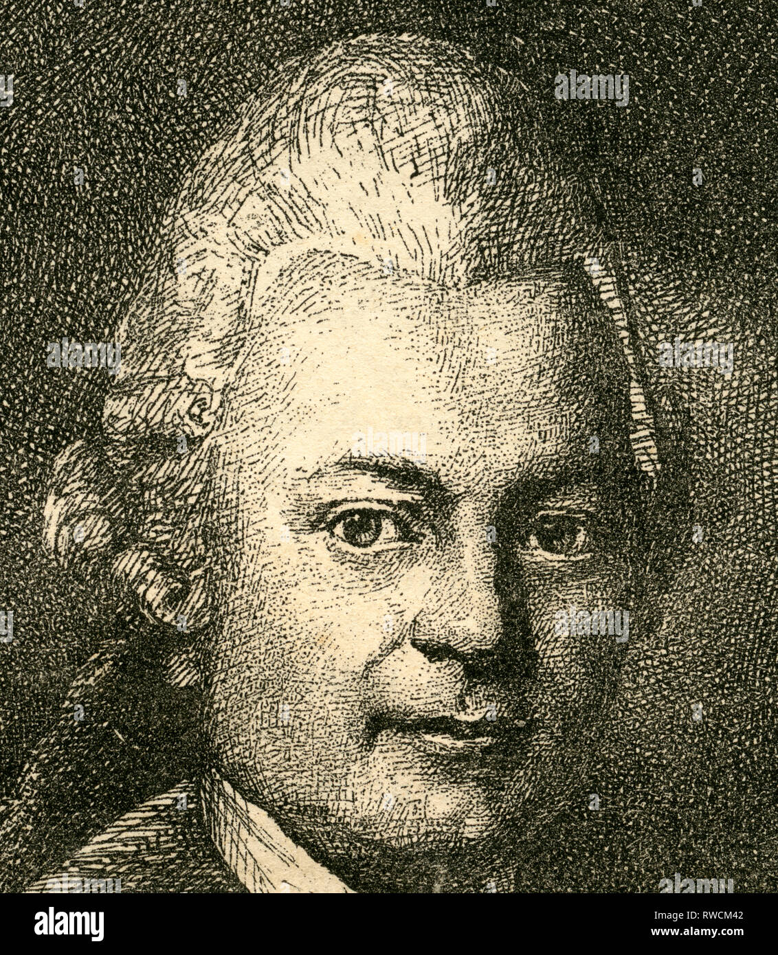 Gotthold ephraim lessing Fotos und Bildmaterial in hoher Auflösung