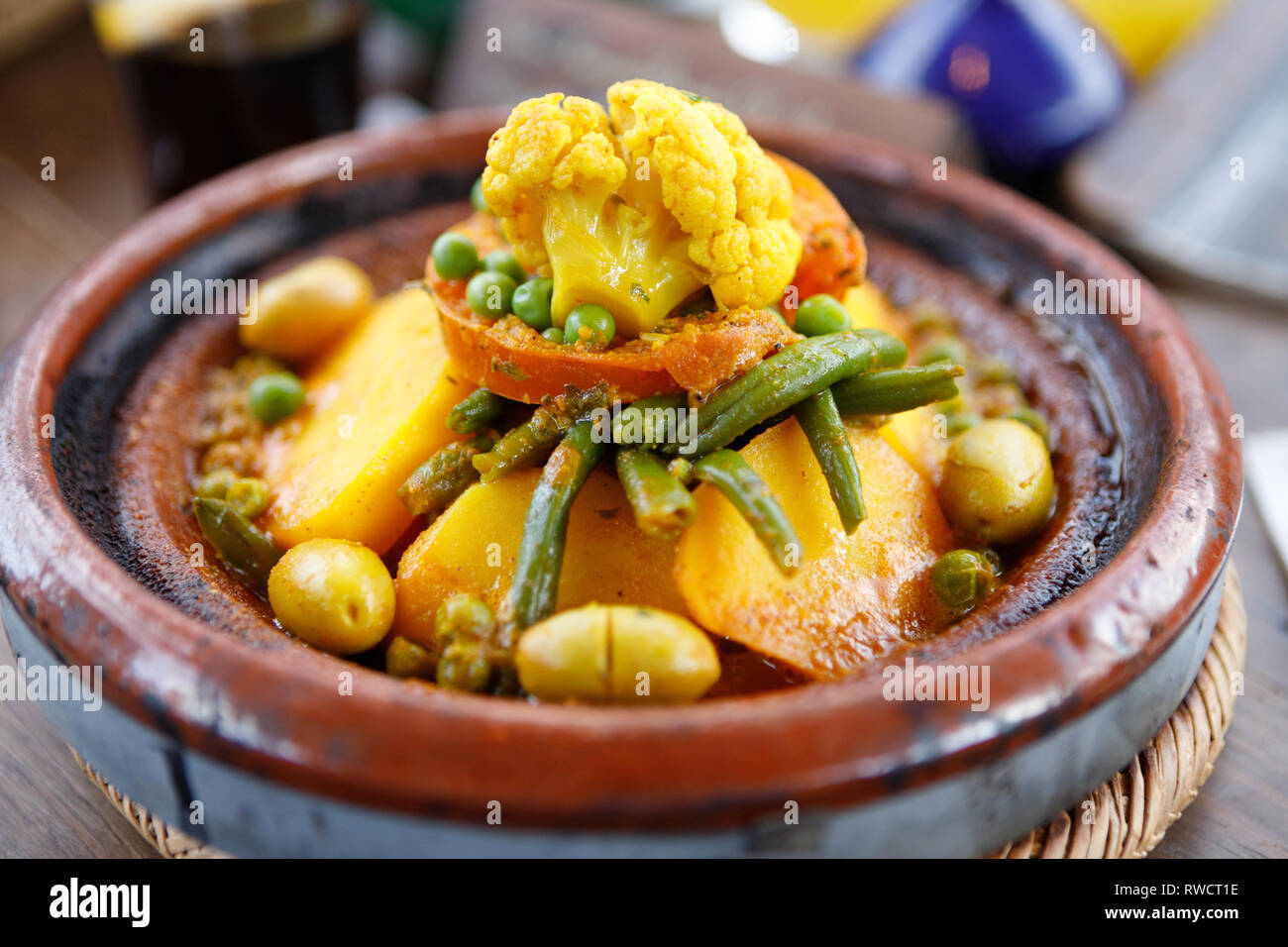 Moroccan Tagine Stockfotos &amp; Moroccan Tagine Bilder - Alamy