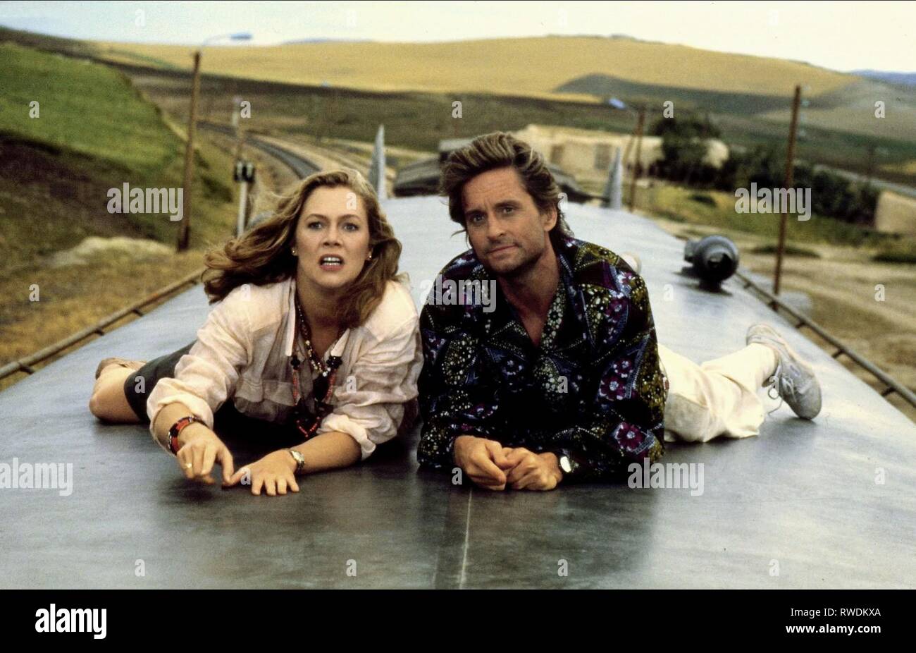 TURNER, Douglas, THE JEWEL OF THE NILE, 1985 Stockfoto