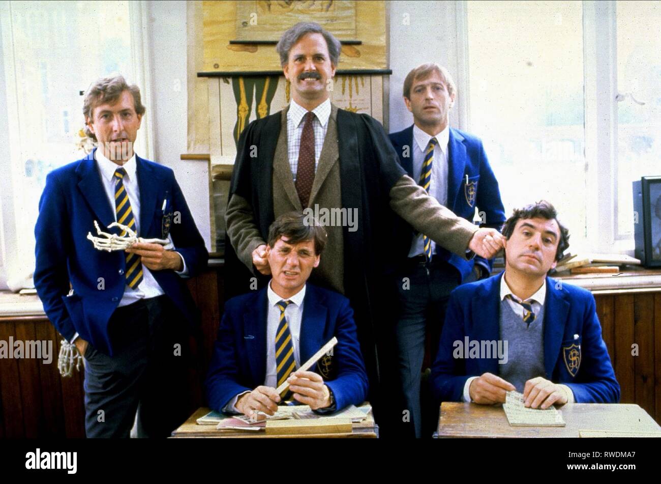Leerlauf, PALIN, CLEESE, Jones, MONTY PYTHON'S DER SINN DES LEBENS, 1983 Stockfoto