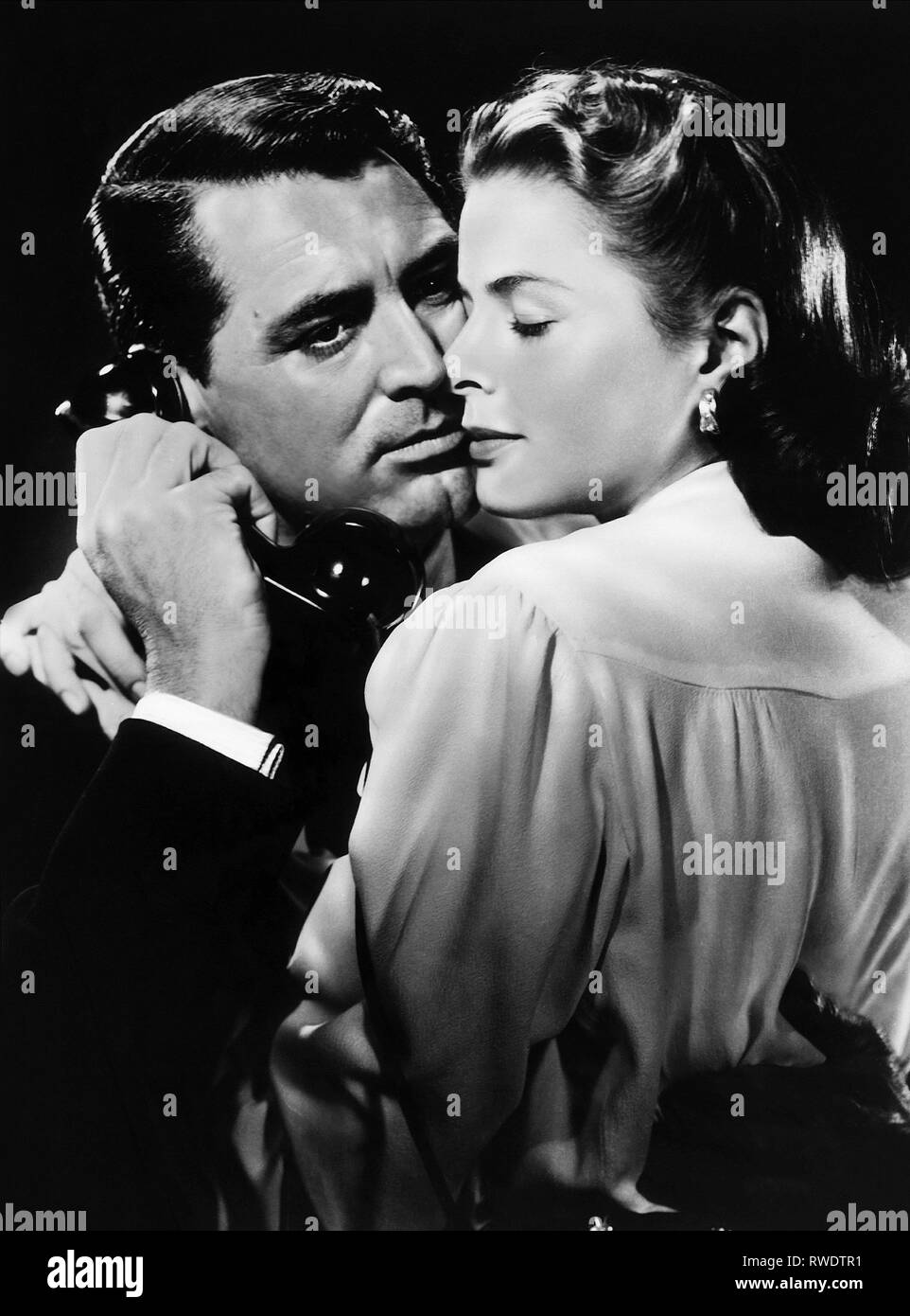 GRANT, Bergman, BERÜCHTIGT, 1946 Stockfoto