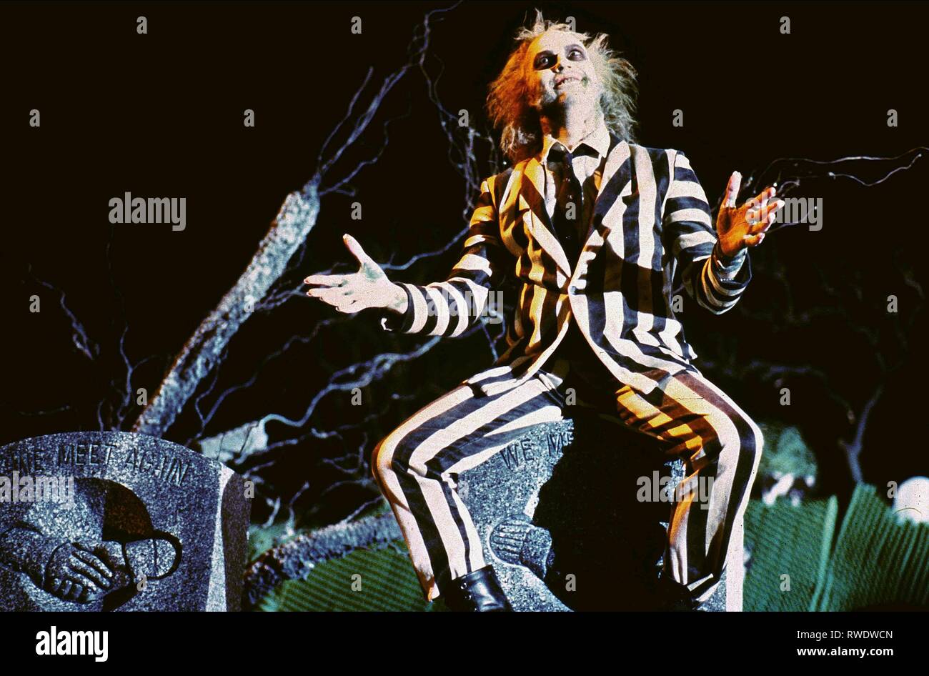 MICHAEL KEATON, BEETLEJUICE, 1988 Stockfoto