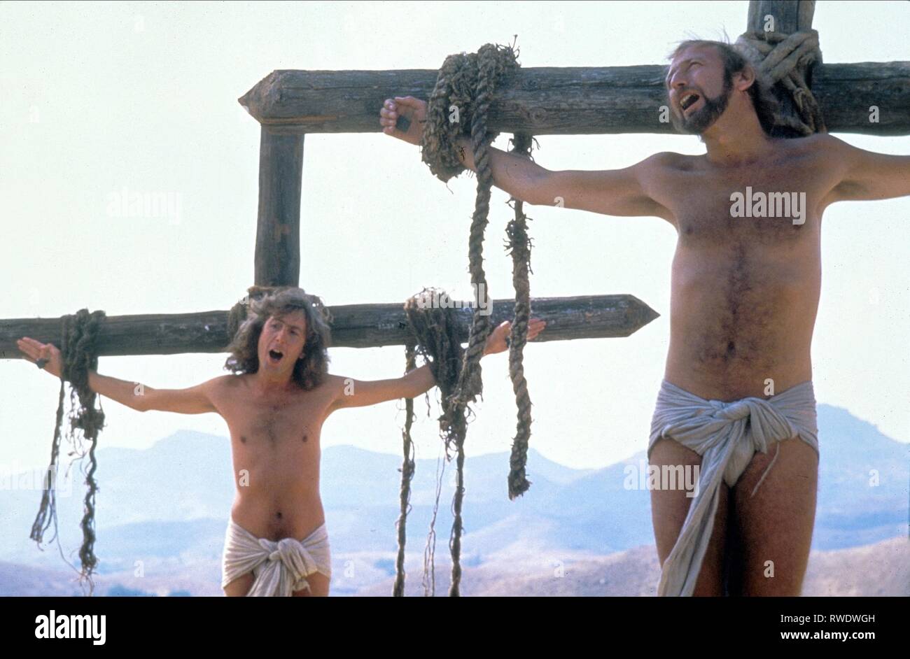 Leerlauf, Chapman, MONTY PYTHON'S LEBEN DES BRIAN, 1979 Stockfoto