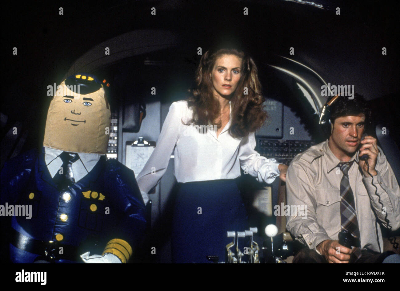 JULIE HAGERTY ROBERT HAYS, Flugzeug!, 1980 Stockfoto
