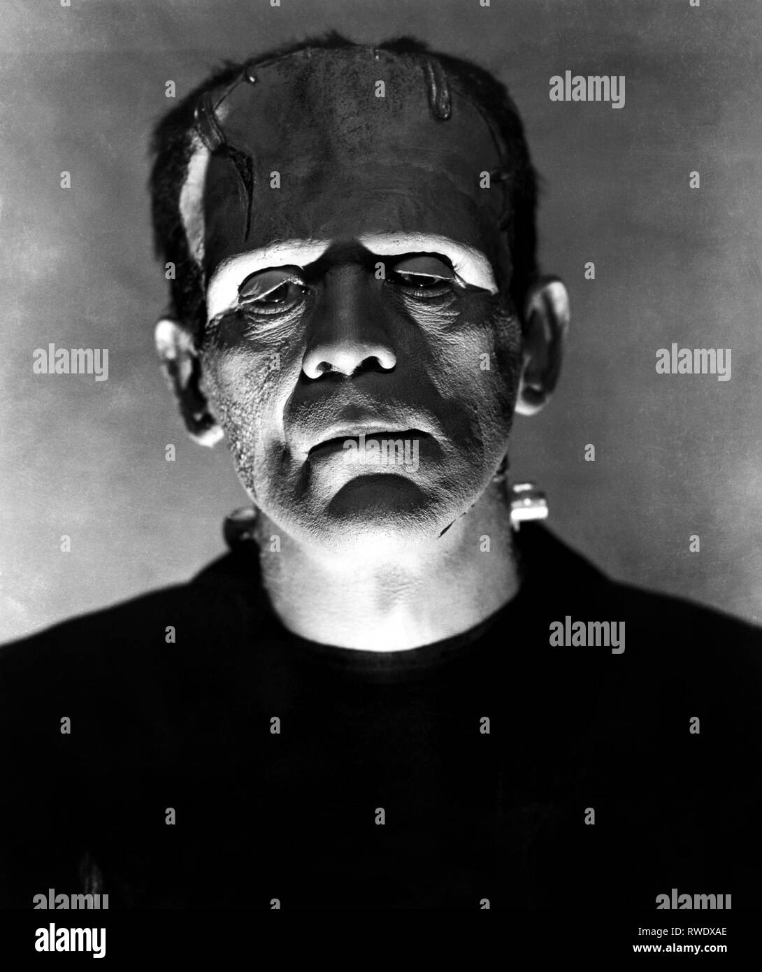 BORIS KARLOFF, die Braut von Frankenstein, 1935 Stockfoto