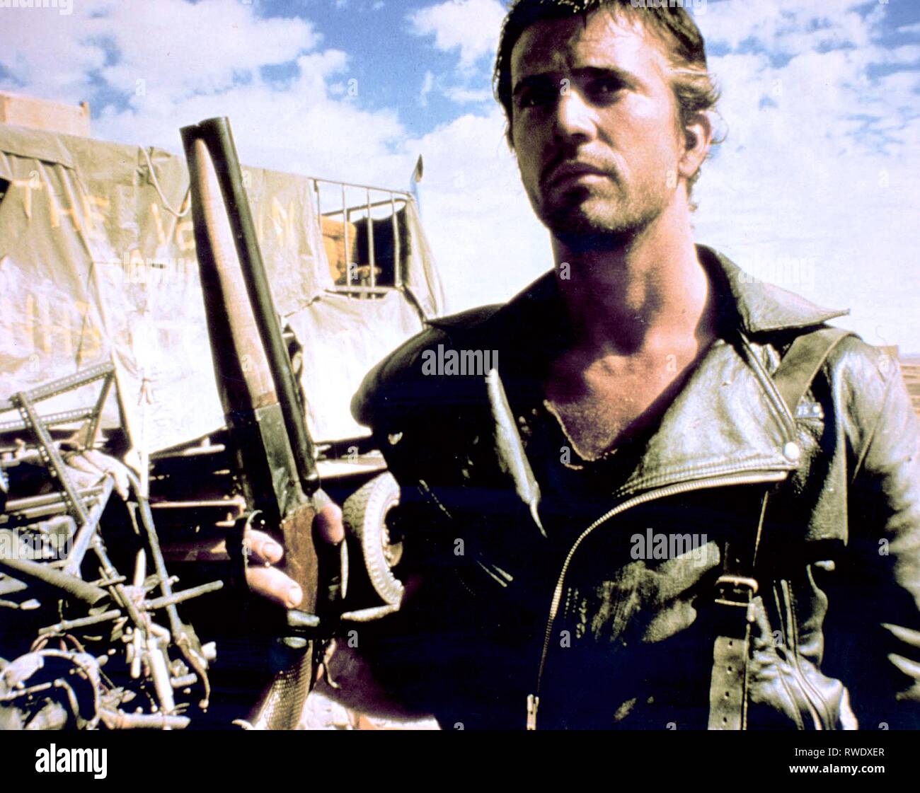 MEL GIBSON, MAD MAX 2: Der Road Warrior, 1981 Stockfoto