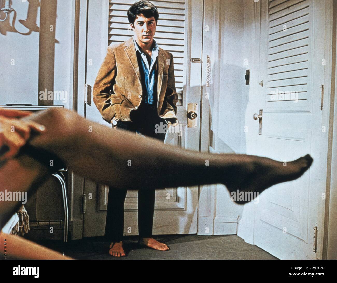 ANNE BANCROFT, Dustin Hoffman, der Absolvent, 1967 Stockfoto