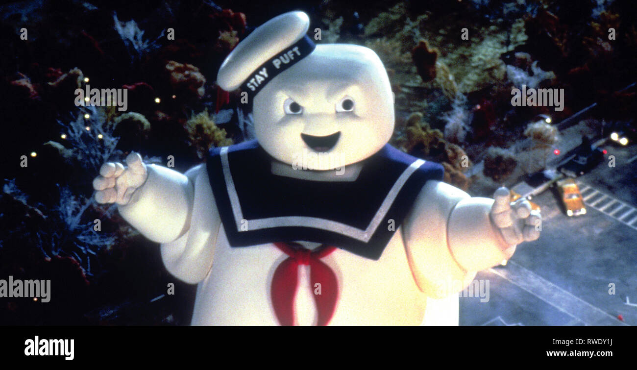 Marshmallow-mann, Ghostbusters, 1984 Stockfoto